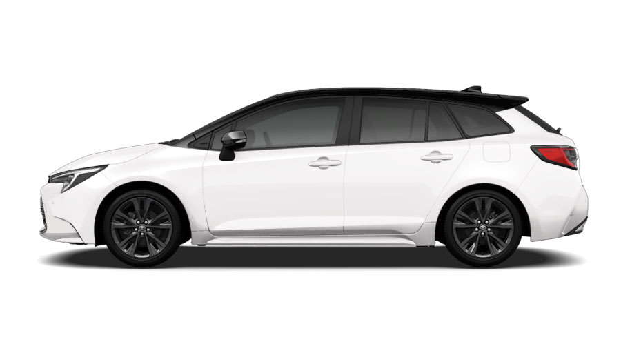 ニュートラルブラック〈229〉×プラチナホワイトパールマイカ〈089〉［M87］サイド