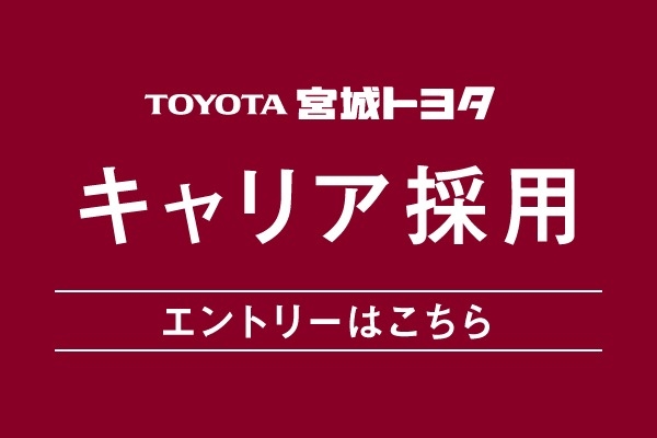 募集要項  採用情報  宮城トヨタ自動車公式サイト