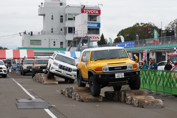 オフロード同乗体験